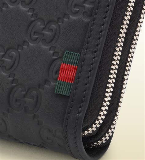 gucci zip wallet men's|gucci wallet men india.